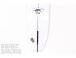 50-50 - Clear + Polish - 9'0 X 22 1/2" X 3" - Single - US Box -Aqua Soldes 50 50 clear polish 90 x 22 12 x 3 single us box hansen surfboards 18