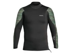 Xcel Axis Top L/S 2/1mm -Aqua Soldes axis top ls 21mm xcel 2