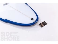 California Twin Pin - Spray - 5'9 X 20.38" X 2.50" - 32 L - Thruster - Futures -Aqua Soldes california twin pin spray 59 x 2038 x 250 32 l thruster futures lost 14