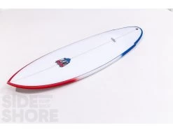 California Twin Pin - Spray - 5'9 X 20.38" X 2.50" - 32 L - Thruster - Futures -Aqua Soldes california twin pin spray 59 x 2038 x 250 32 l thruster futures lost 16