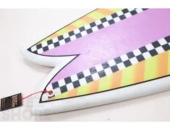 DAB - Fish - 80's - 5'5 X 20 7/8" X 2 1/2" - 33.5 L - Futures - Twin -Aqua Soldes dab fish 80s 55 x 20 78 x 2 12 335 l futures twin indio 13