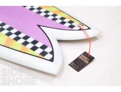 DAB - Fish - 80's - 5'5 X 20 7/8" X 2 1/2" - 33.5 L - Futures - Twin -Aqua Soldes dab fish 80s 55 x 20 78 x 2 12 335 l futures twin indio 17