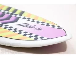 DAB - Fish - 80's - 5'5 X 20 7/8" X 2 1/2" - 33.5 L - Futures - Twin -Aqua Soldes dab fish 80s 55 x 20 78 x 2 12 335 l futures twin indio 4