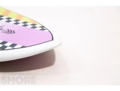 DAB - Fish - 80's - 5'5 X 20 7/8" X 2 1/2" - 33.5 L - Futures - Twin -Aqua Soldes dab fish 80s 55 x 20 78 x 2 12 335 l futures twin indio 5