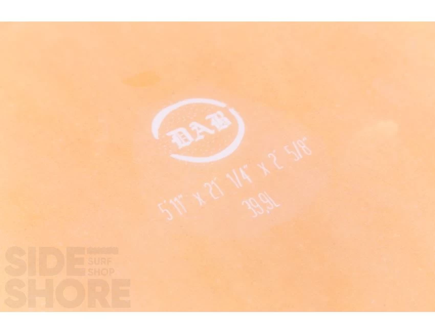 DAB - Fish - Terracota - 5'11 X 21 1/4" X 2 5/8" - 39.9 L - Futures - Twin 20 DAB - Fish - Terracota - 5'11 X 21 1/4" X 2 5/8" - 39.9 L - Futures - Twin – Image 20