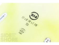 DAB - Fish - Yellow - 5'5 X 20 7/8" X 2 1/2" - 33.5 L - Futures - Twin -Aqua Soldes dab fish yellow 55 x 20 78 x 2 12 335 l futures twin indio 19