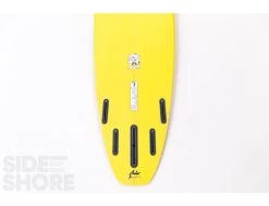 Egg Not - Mid - 7'4" X 21.50" X 2.78" - 49 L - Single US Box + Quad - Jaune -Aqua Soldes egg not mid 74 x 2150 x 278 49 l single us box quad al merrick 14