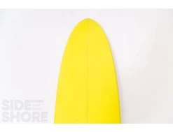 Egg Not - Mid - 7'4" X 21.50" X 2.78" - 49 L - Single US Box + Quad - Jaune -Aqua Soldes egg not mid 74 x 2150 x 278 49 l single us box quad al merrick 15