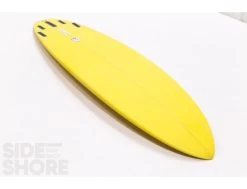 Egg Not - Mid - 7'4" X 21.50" X 2.78" - 49 L - Single US Box + Quad - Jaune -Aqua Soldes egg not mid 74 x 2150 x 278 49 l single us box quad al merrick 16