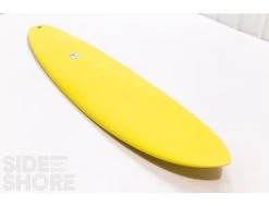 Egg Not - Mid - 7'4" X 21.50" X 2.78" - 49 L - Single US Box + Quad - Jaune -Aqua Soldes egg not mid 74 x 2150 x 278 49 l single us box quad al merrick 2