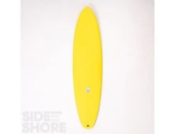Egg Not - Mid - 7'4" X 21.50" X 2.78" - 49 L - Single US Box + Quad - Jaune