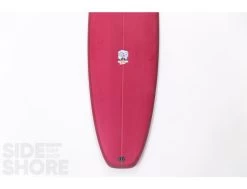 Egg Not - Mid - 7'4" X 21.50" X 2.78" - 49 L - Single US Box + Quad - Red -Aqua Soldes egg not mid 74 x 2150 x 278 49 l single us box quad red rusty surfboards 13