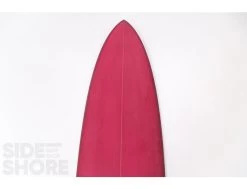 Egg Not - Mid - 7'4" X 21.50" X 2.78" - 49 L - Single US Box + Quad - Red -Aqua Soldes egg not mid 74 x 2150 x 278 49 l single us box quad red rusty surfboards 14