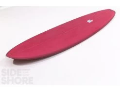 Egg Not - Mid - 7'4" X 21.50" X 2.78" - 49 L - Single US Box + Quad - Red -Aqua Soldes egg not mid 74 x 2150 x 278 49 l single us box quad red rusty surfboards 15