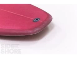 Egg Not - Mid - 7'4" X 21.50" X 2.78" - 49 L - Single US Box + Quad - Red -Aqua Soldes egg not mid 74 x 2150 x 278 49 l single us box quad red rusty surfboards 18