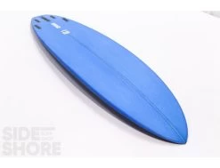 Egg Not - Mid - 7'6" X 21.75" X 2.80" - 51 L - Single US Box + Quad - Blue -Aqua Soldes egg not mid 76 x 2175 x 280 51 l single us box quad red rusty surfboards 18