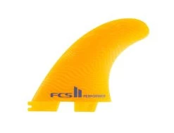 FCS II Performer Neo Glass Mango Eco Blend Thruster - Medium -Aqua Soldes fcs ii performer neo glass mango eco blend thruster medium fcs 2