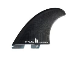 FCS II Power Twin + 1 PG - Black -Aqua Soldes fcs ii power twin 1 pg black fcs 2