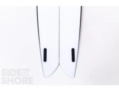 Fish - Spray Black - 5'11 X 21 3/8" X 2 11/16" - Twin - Futures -Aqua Soldes fish spray black 511 x 21 38 x 2 1116 twin futures christenson surfboards 19