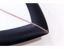 Fish - Spray Black - 5'11 X 21 3/8" X 2 11/16" - Twin - Futures -Aqua Soldes fish spray black 511 x 21 38 x 2 1116 twin futures christenson surfboards 5