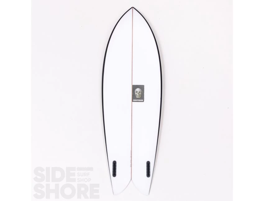 Fish - Spray Black - 5'6 X 20 7/8" X 2 7/16" - Twin - Futures 2 Fish - Spray Black - 5'6 X 20 7/8" X 2 7/16" - Twin - Futures – Image 2