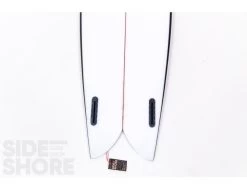 Fish - Spray Black - 5'7 X 21 1/8" X 2 15/32" - Twin - Futures -Aqua Soldes fish spray black 57 x 21 18 x 2 1532 twin futures christenson surfboards 17