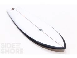 Fish - Spray Black - 5'7 X 21 1/8" X 2 15/32" - Twin - Futures -Aqua Soldes fish spray black 57 x 21 18 x 2 1532 twin futures christenson surfboards 2