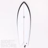 Fish - Spray Black - 5'8 X 21" X 2 1/2" - Twin - Futures