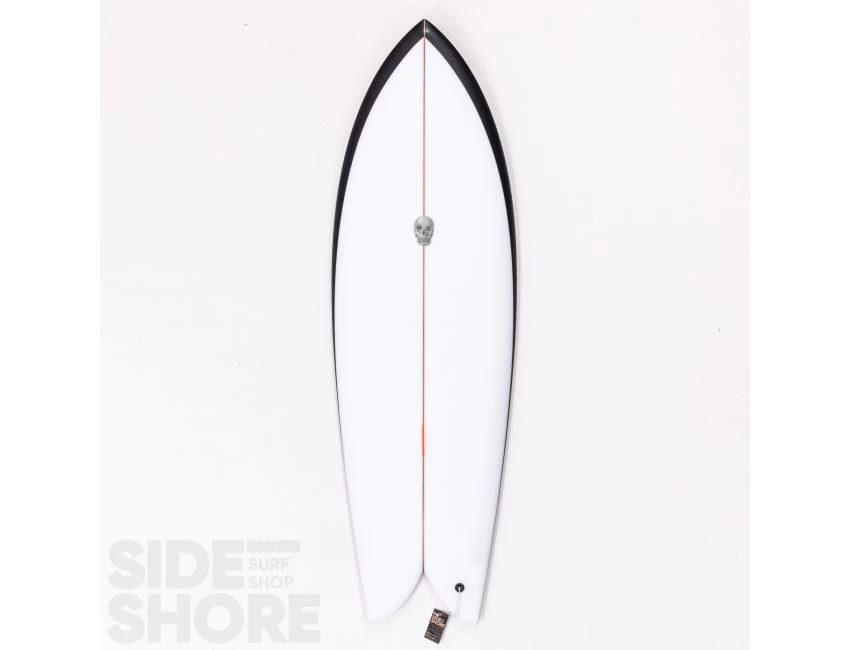 Fish - Spray Black - 5'8 X 21" X 2 1/2" - Twin - Futures 1 Fish - Spray Black - 5'8 X 21" X 2 1/2" - Twin - Futures