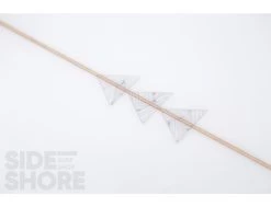 Floyd Pepper - Clear - 7'4 X 20 1/2" X 2 3/4" - Twin - FCS -Aqua Soldes floyd pepper clear 74 x 20 12 x 2 34 twin fcs furrow surfcraft 15