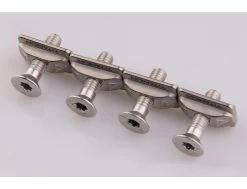 Generic Titanium T Nuts / CSK Screw Set (x4) - M6 -Aqua Soldes generic titanium t nuts csk screw set x4 m6 armstrong foils 3