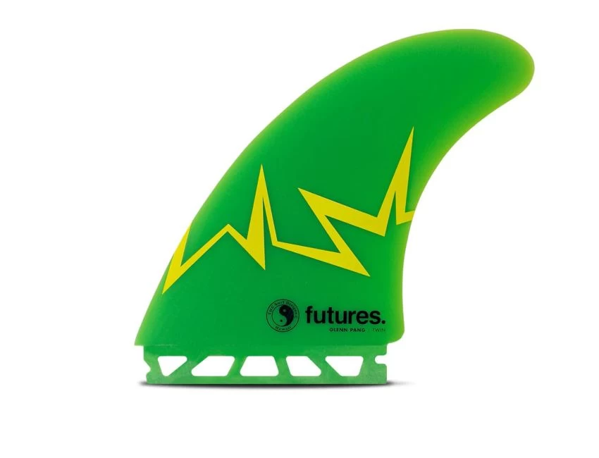 Glenn Pang Fiberglass - Green / Yellow - Twin + Mini Trailer 6 Glenn Pang Fiberglass - Green / Yellow - Twin + Mini Trailer – Image 6