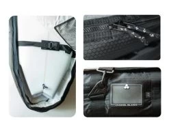 Housse Travel Light Cx 2 Double 7'0 - Charcoal 7 Housse Travel Light Cx 2 Double 7'0 - Charcoal -Aqua Soldes housse travel light cx 2 double 70 charcoral channel islands 3