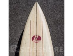 Gun - 9'10" - Full Balsa - Quad Futures -Aqua Soldes linden gun 910 full balsa quad futures 3