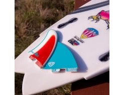 FCS MR Freeride PG Twin Blue/Red/White -Aqua Soldes mr freeride pg twin blueredwhite fcs 9