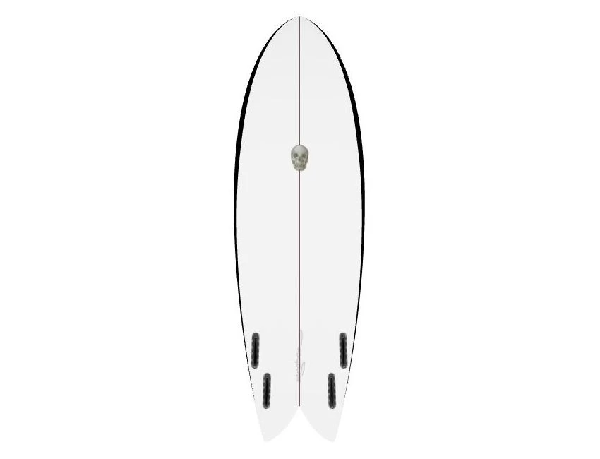 Myconaut - Black Rails - 6'1 X 21 1/2" X 2 3/4" - Quad - Futures 2 Myconaut - Black Rails - 6'1 X 21 1/2" X 2 3/4" - Quad - Futures – Image 2