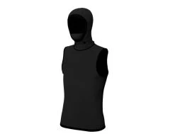 Mystic Neoprene Top With Hood 3/2mm - 2023 -Aqua Soldes neoprene top with hood 32mm 2023 mystic 3