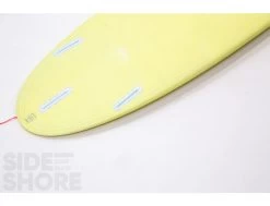 Plus - Yellow - 7'0" X 23" X 3 1/2" - 68 L - Thruster - Futures -Aqua Soldes plus yellow 70 x 23 x 3 12 68 l thruster futures indio 18