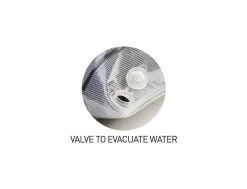 SURFLOGIC Sac étanche Clean&Dry - 50 L -Aqua Soldes sac etanche cleandry surflogic 3