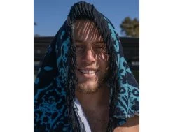 Serviette De Plage - Connor Coffin -Aqua Soldes serviette de plage connor coffin leus 2