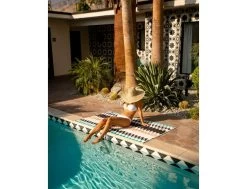 Serviette De Plage - Villa Royale -Aqua Soldes serviette de plage villa royale leus 2