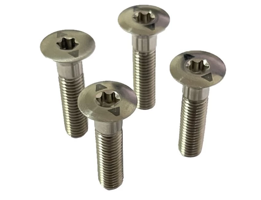 Vis 25mm M7 Titanium CSK Screw Set 2 Vis 25mm M7 Titanium CSK Screw Set – Image 2